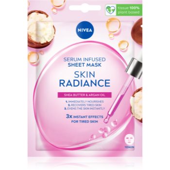 NIVEA Skin Radiance mască textilă iluminatoare - imagine 2